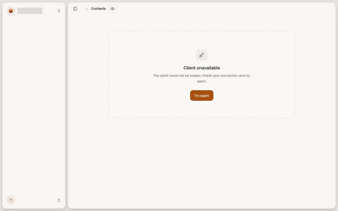 Import page